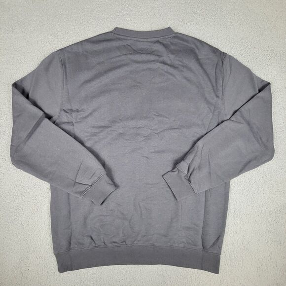 Mississippi State Bulldogs Mens L Sweatshirt Arch & Logo Tackle Twill Colosseum - Picture 3 of 13